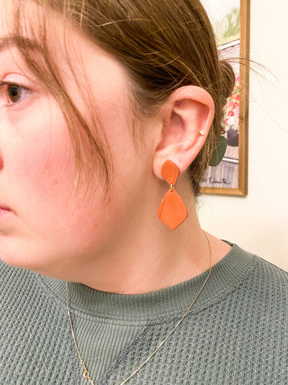 Burnt Orange Dangles