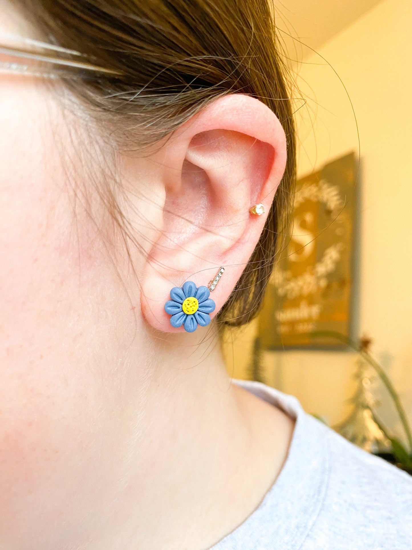 Forget-Me-Not Studs and Dangles