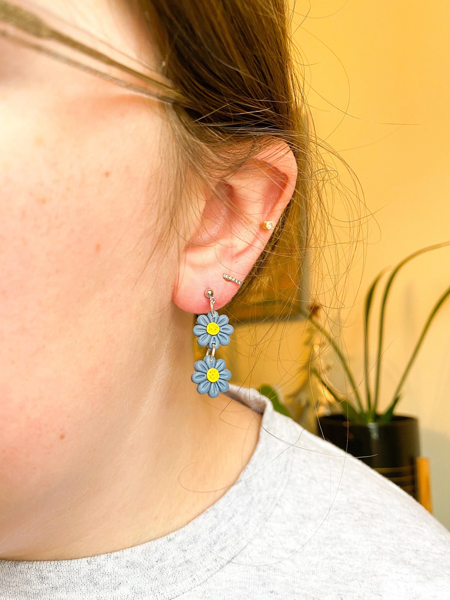 Forget-Me-Not Studs and Dangles