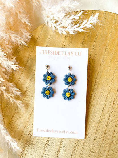 Forget-Me-Not Studs and Dangles